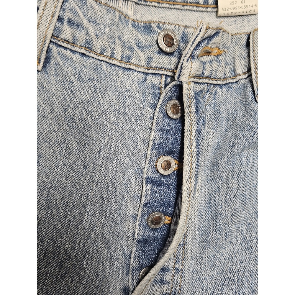Vintage 90s Levi's Silvertab Baggy Purple Label Jeans Size 32X33 Grunge Skater - Picture 2 of 13